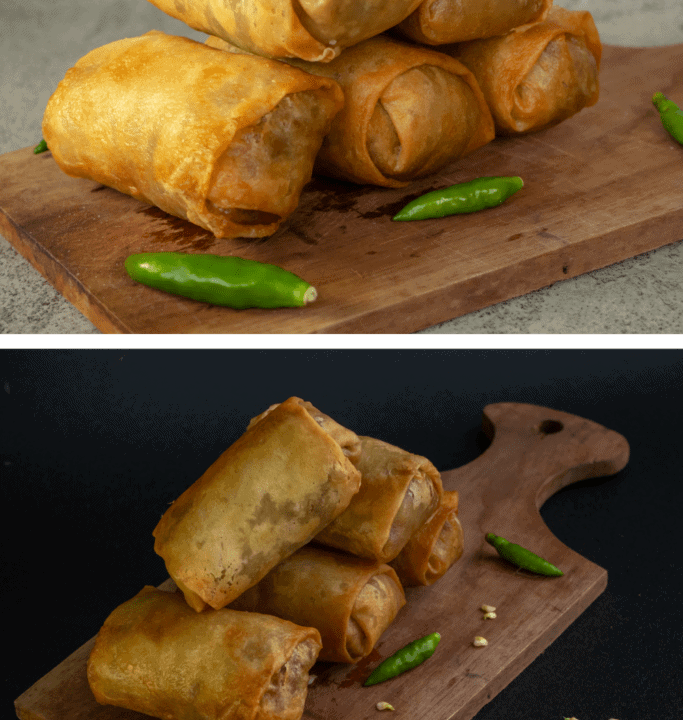 Frozen lumpia