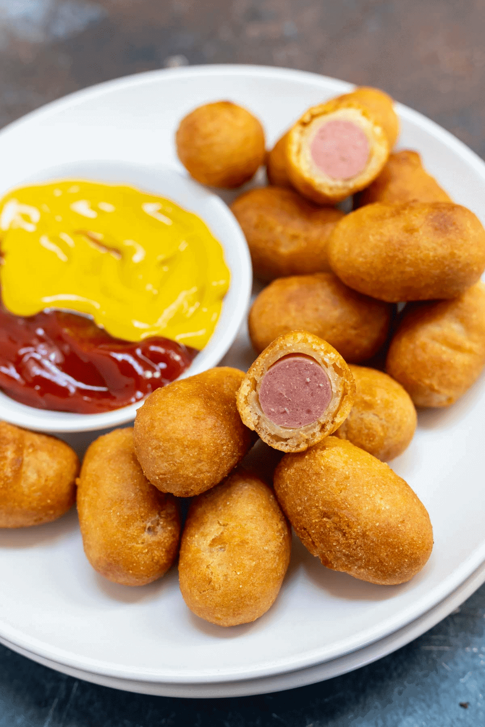 How to Cook Frozen Mini Corn Dogs in an Air Fryer - Half-Scratched