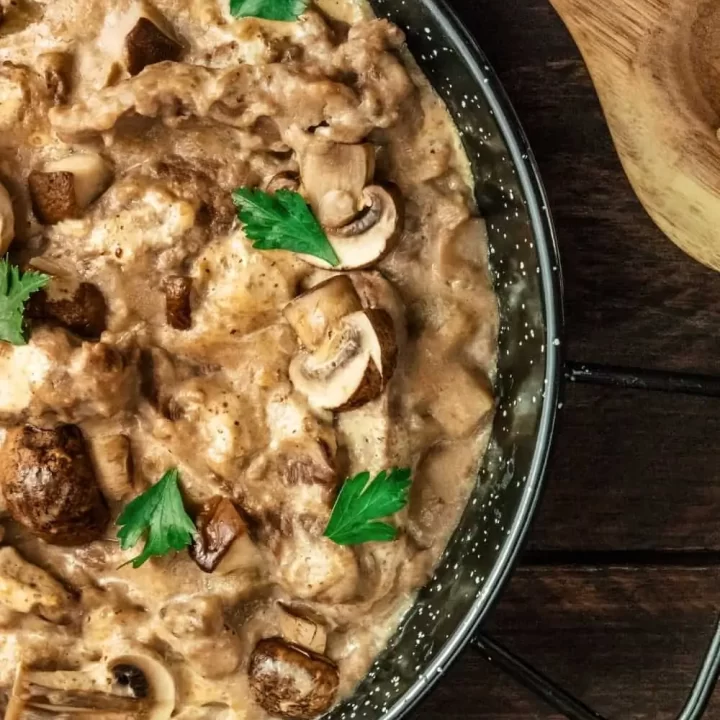 Beef Stroganoff