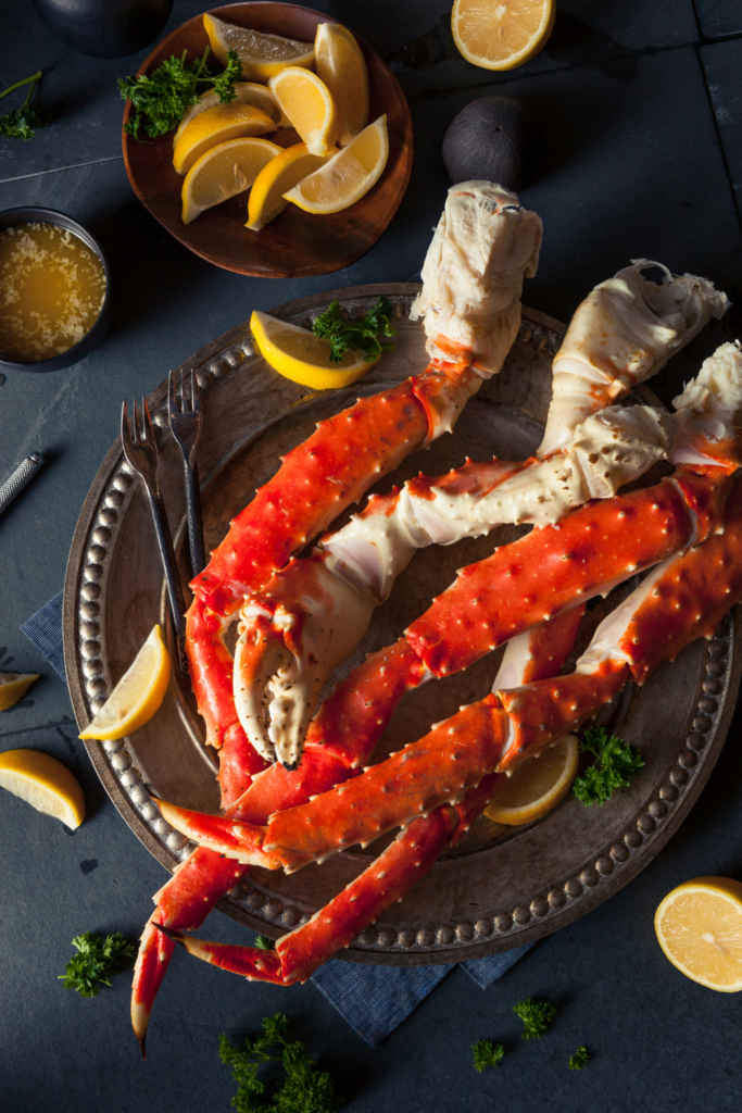 frozen king crab legs