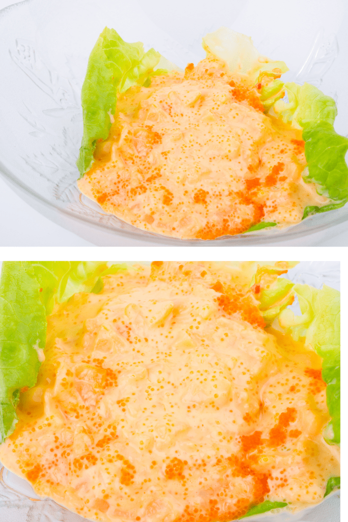 red tobiko sauce