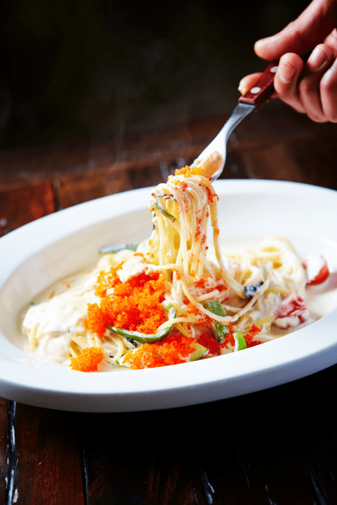 tobiko pasta sauce