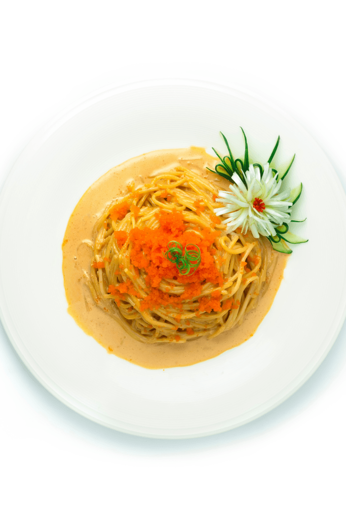 tobiko cream sauce