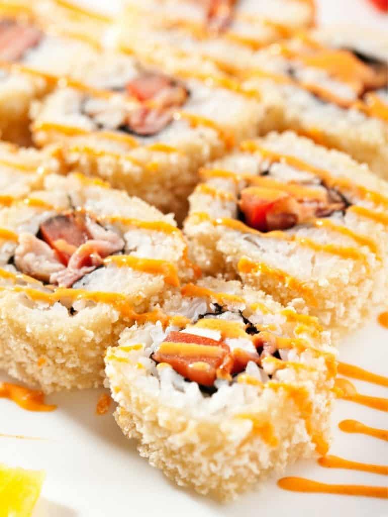 Spicy Kani Roll: Spicy Crab Roll - Half-Scratched