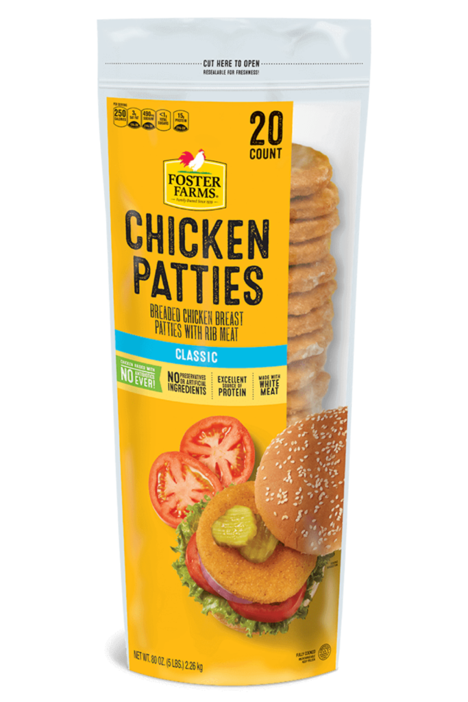 Foster Farms Chicken Patties