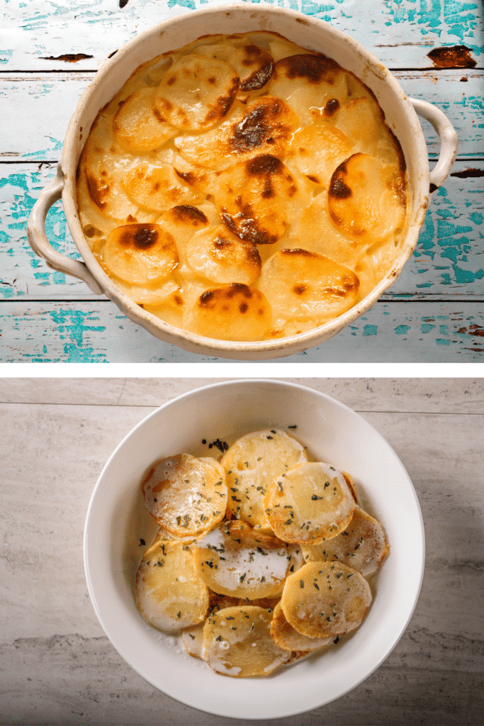 calloped Potatoes Ingredietns