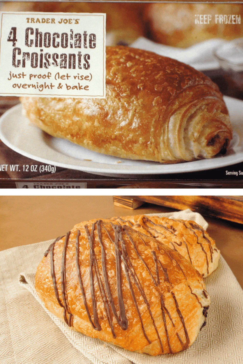 How to Bake Trader Joe's Chocolate Croissants