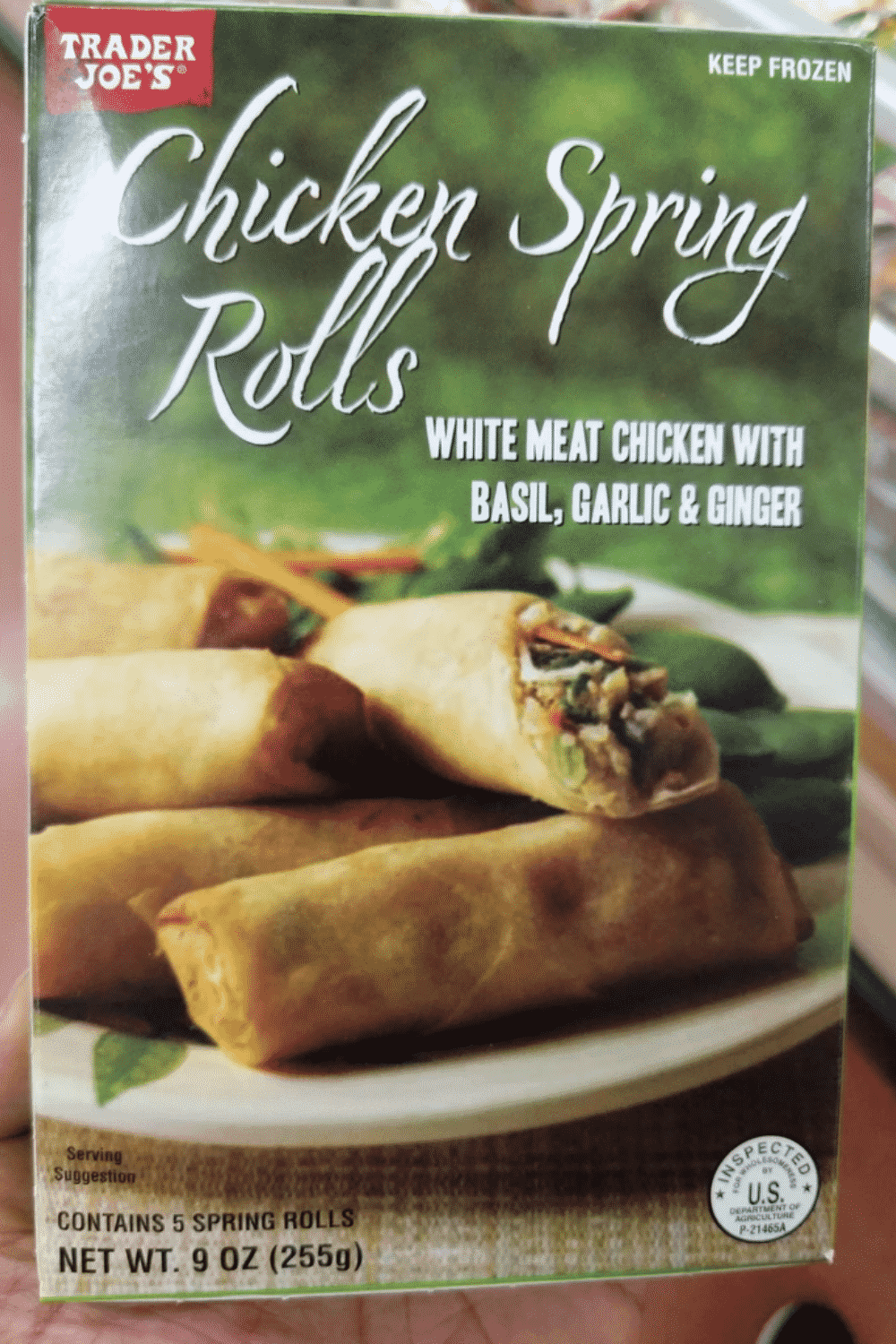 Trader Joe's Chicken Spring Rolls