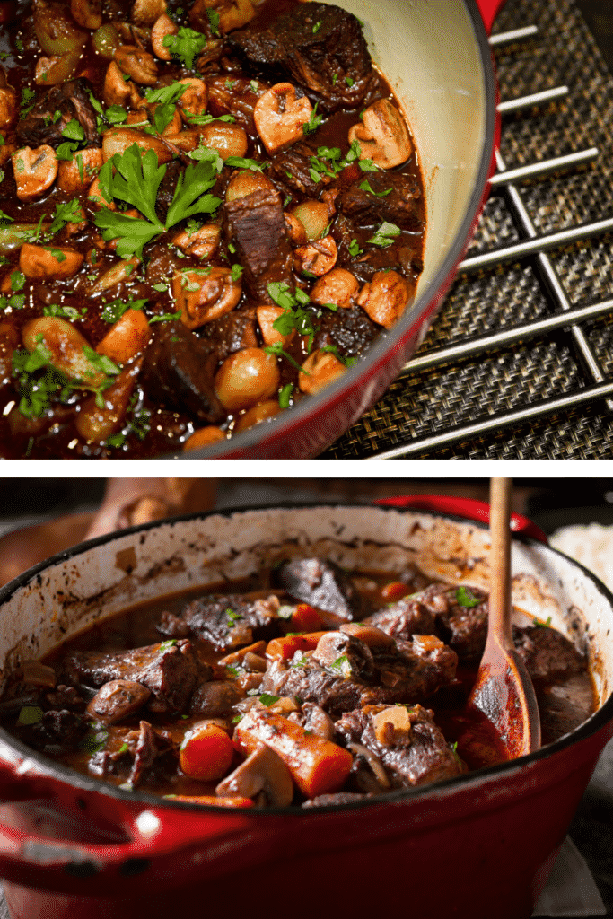 Beef bourguignon