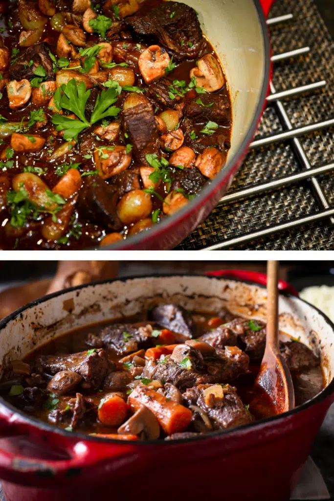 Beef bourguignon