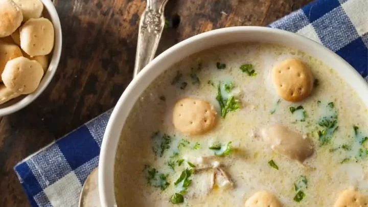 Bruce's Deluxe Oyster Stew - Recipes by Seasons For Success