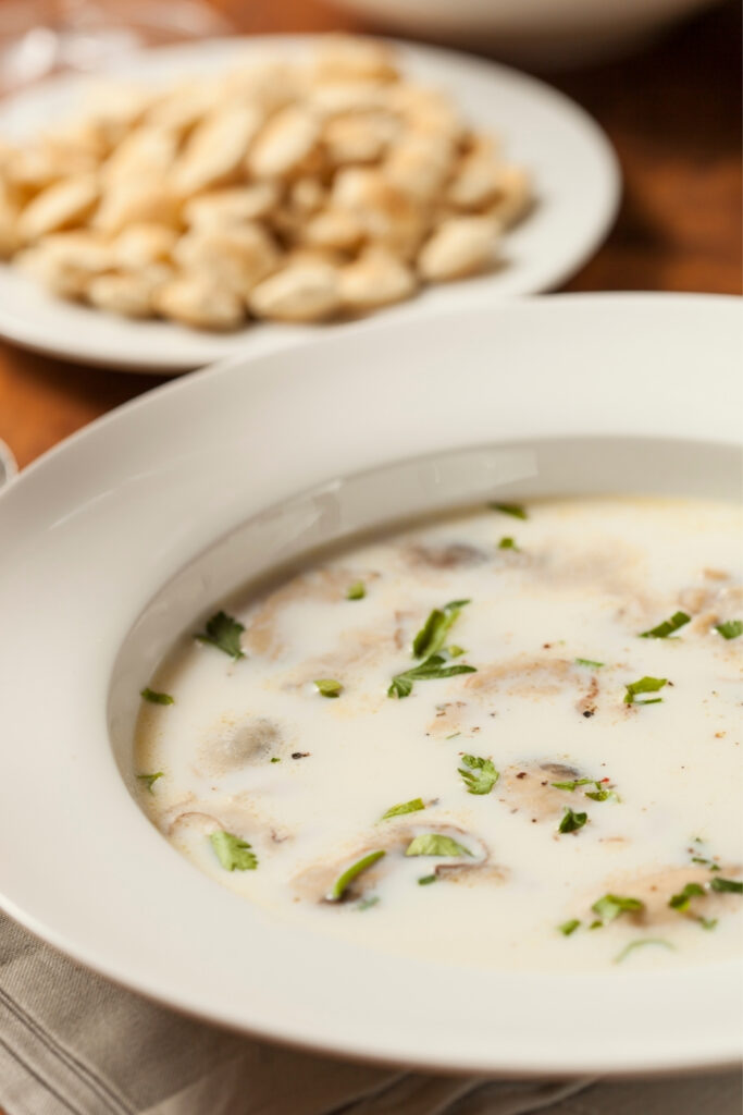 Paula Deen's Oyster Stew - Half-Scratched