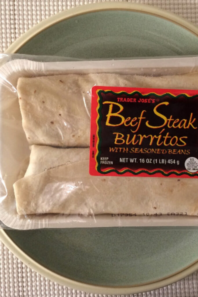 Trader Joe's Burrito In The Air Fryer