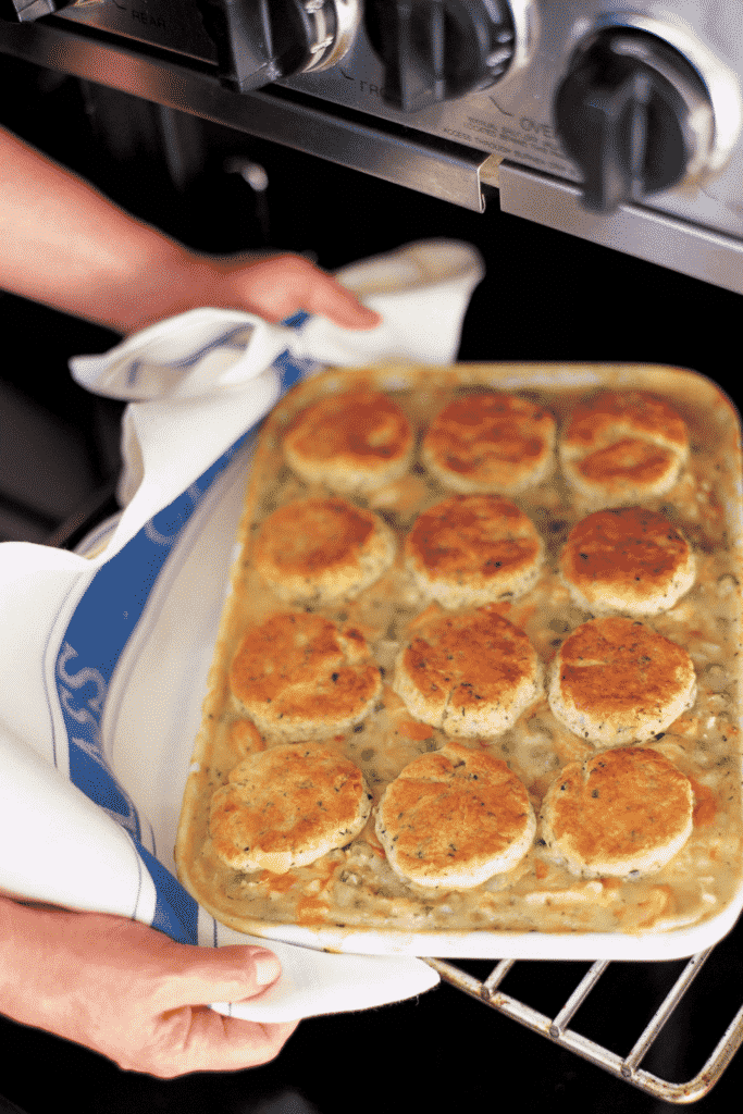 Barefoot contessa Chicken Stew With Biscuits