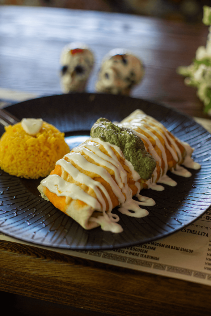 Shrimp Chimichanga