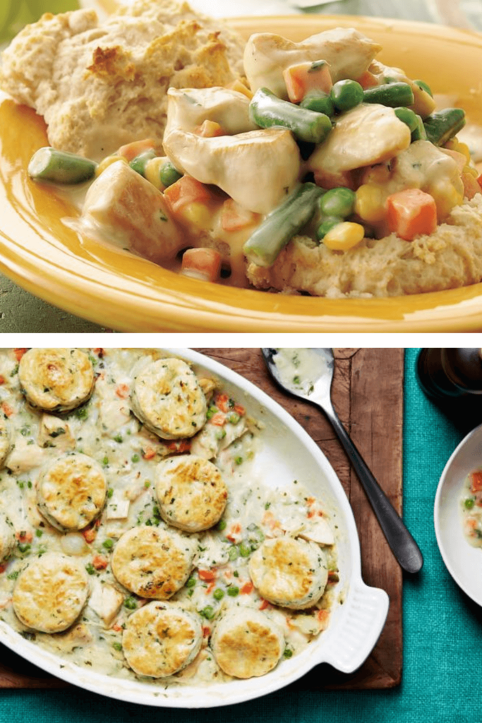 Chicken Stew With Biscuits