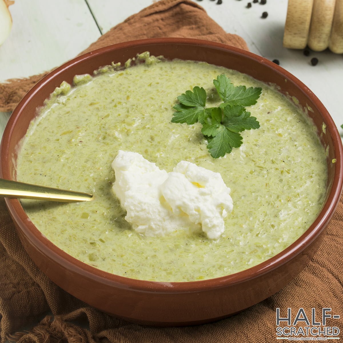 Barefoot Contessas Cream of Asparagus Soup