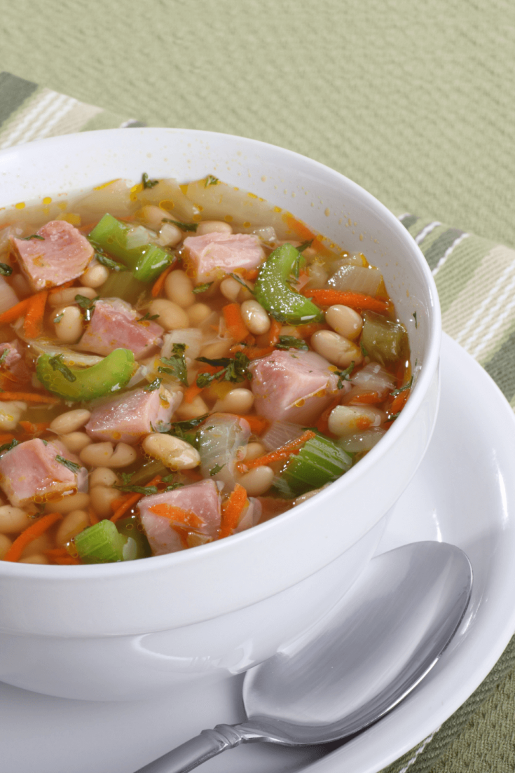 Pioneer Woman s Ham and Bean Soup Half Scratched