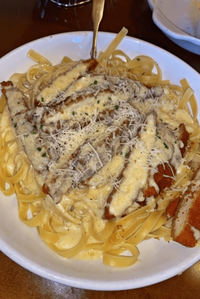 Pasta Crispy Chicken Fritta