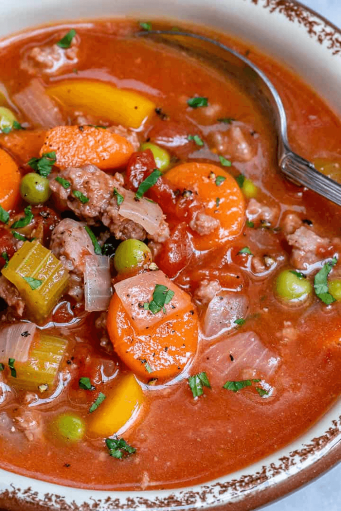 Vegetable Beef Soup Pioneer Woman