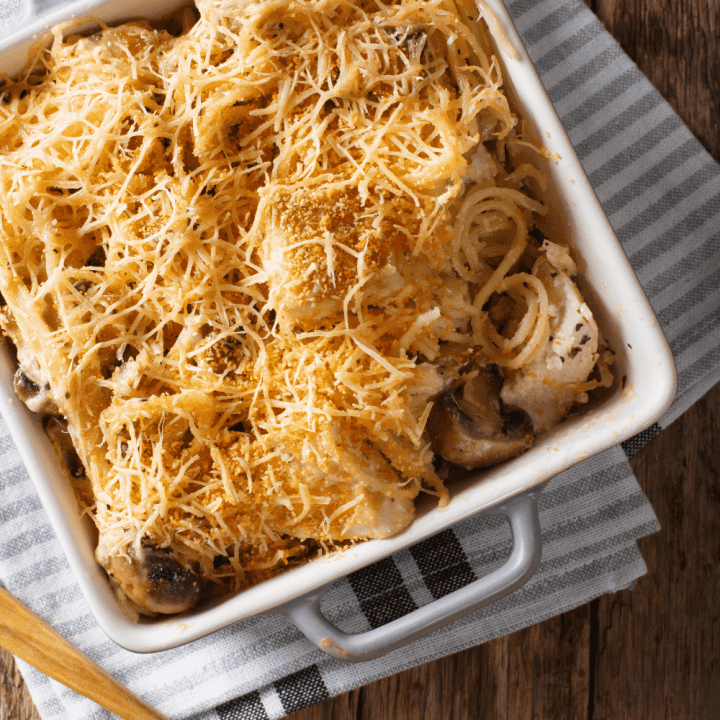 Pioneer Woman's Chicken Tetrazzini - Half-Scratched