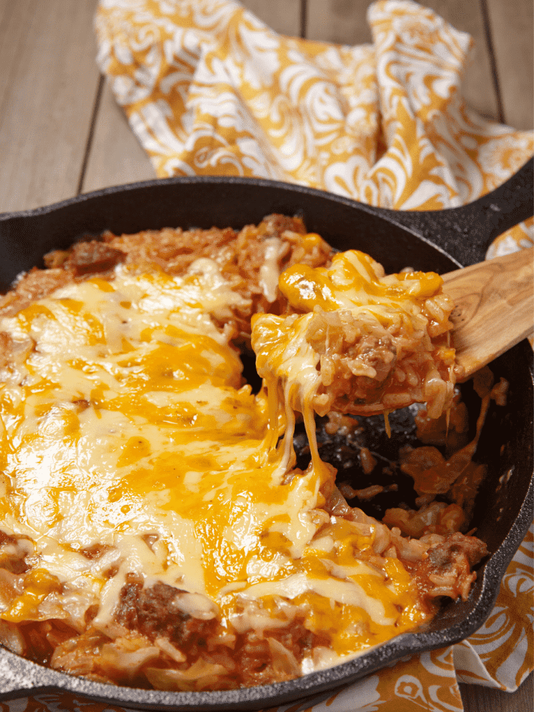 Pioneer Woman Cheeseburger Casserole