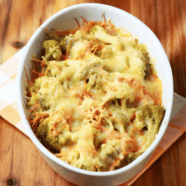 Pioneer Woman Broccoli Rice Casserole HalfScratched