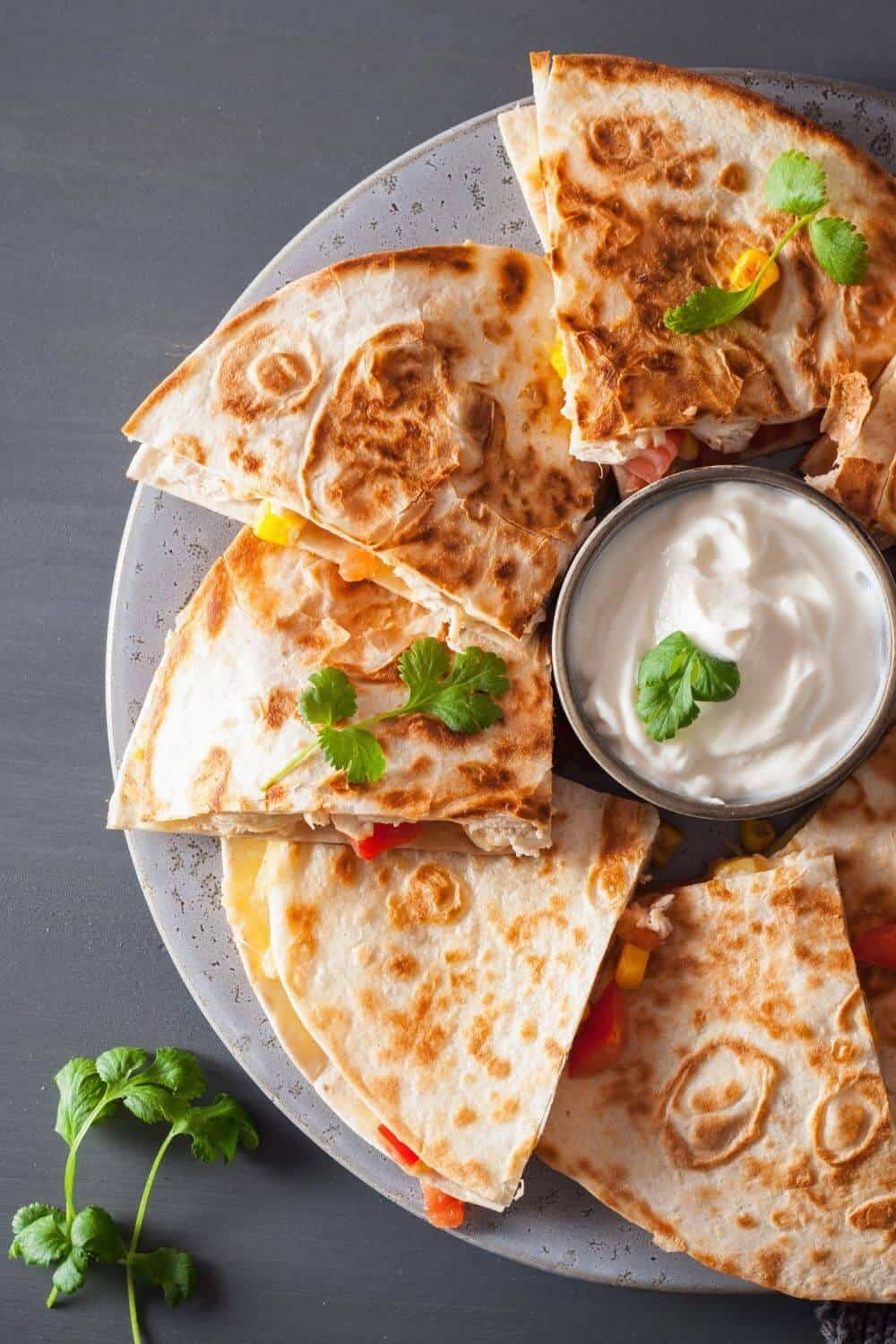 Sheet Pan Quesadilla - Fueling a Southern Soul