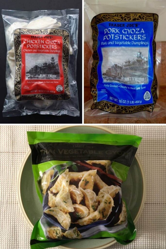 Trader Joe's Pork Gyoza & Chicken Gyoza Potstickers