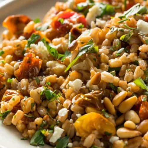 Ina Garten's Farro Salad HalfScratched