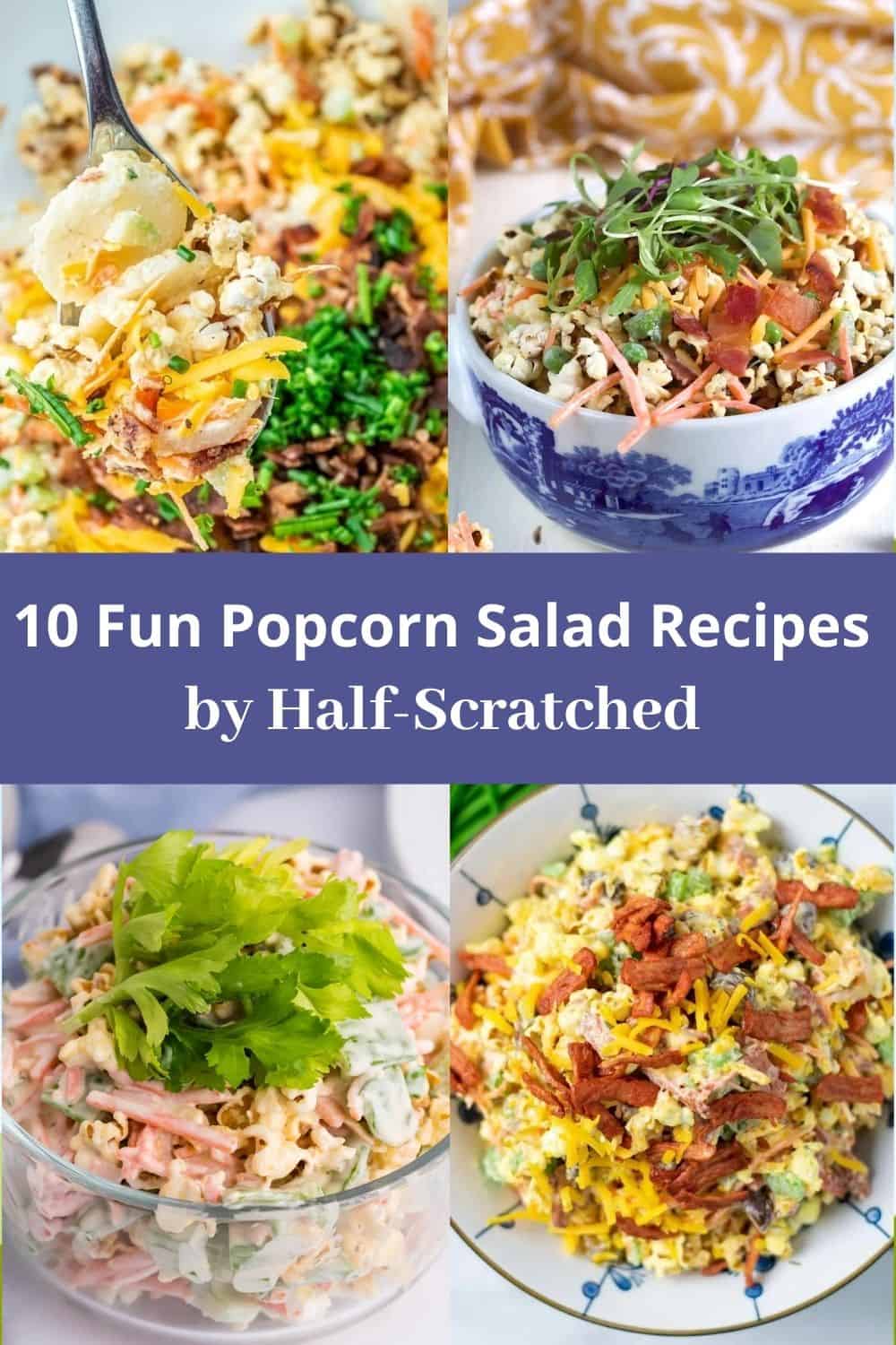 10 Fun Popcorn Salad Recipes