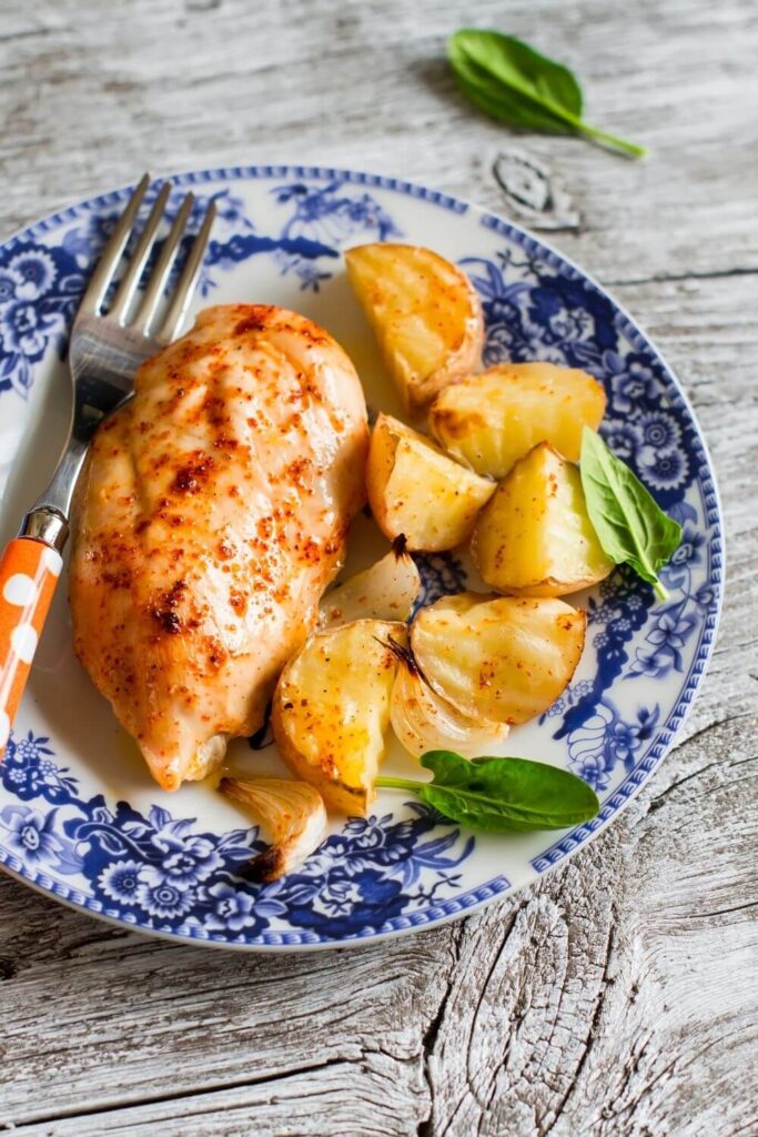 How Long To Bake Chicken Breast At 350 Covered With Foil