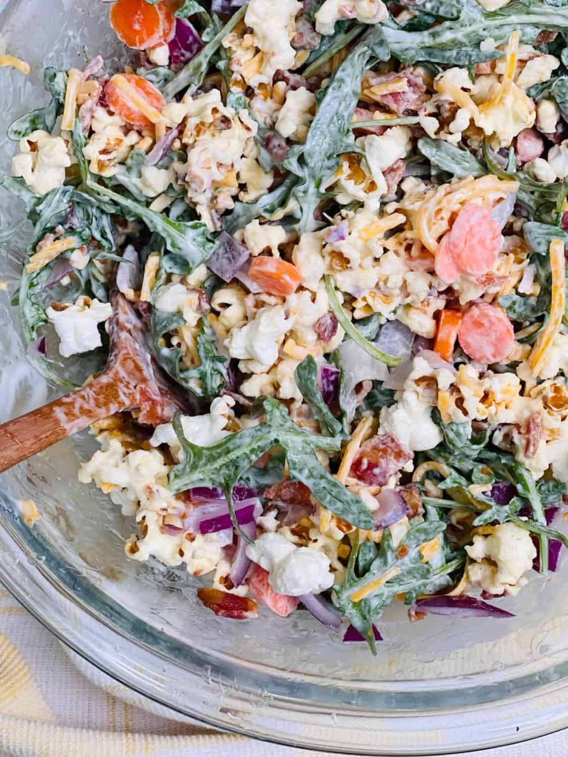 Popcorn Salad Recipe inspired by Molly Yeh’s Viral Salad
