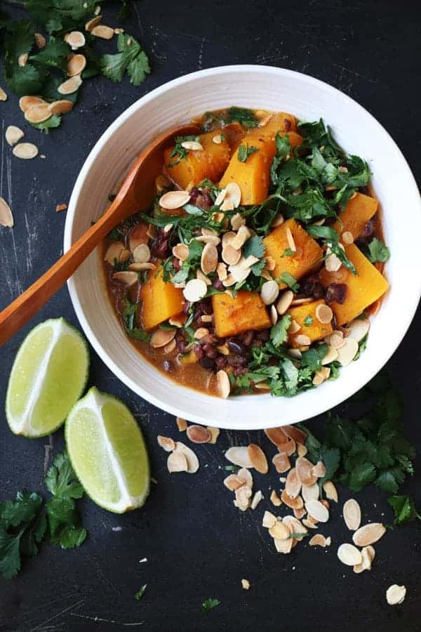 Pumpkin Adzuki Bean Masala Curry