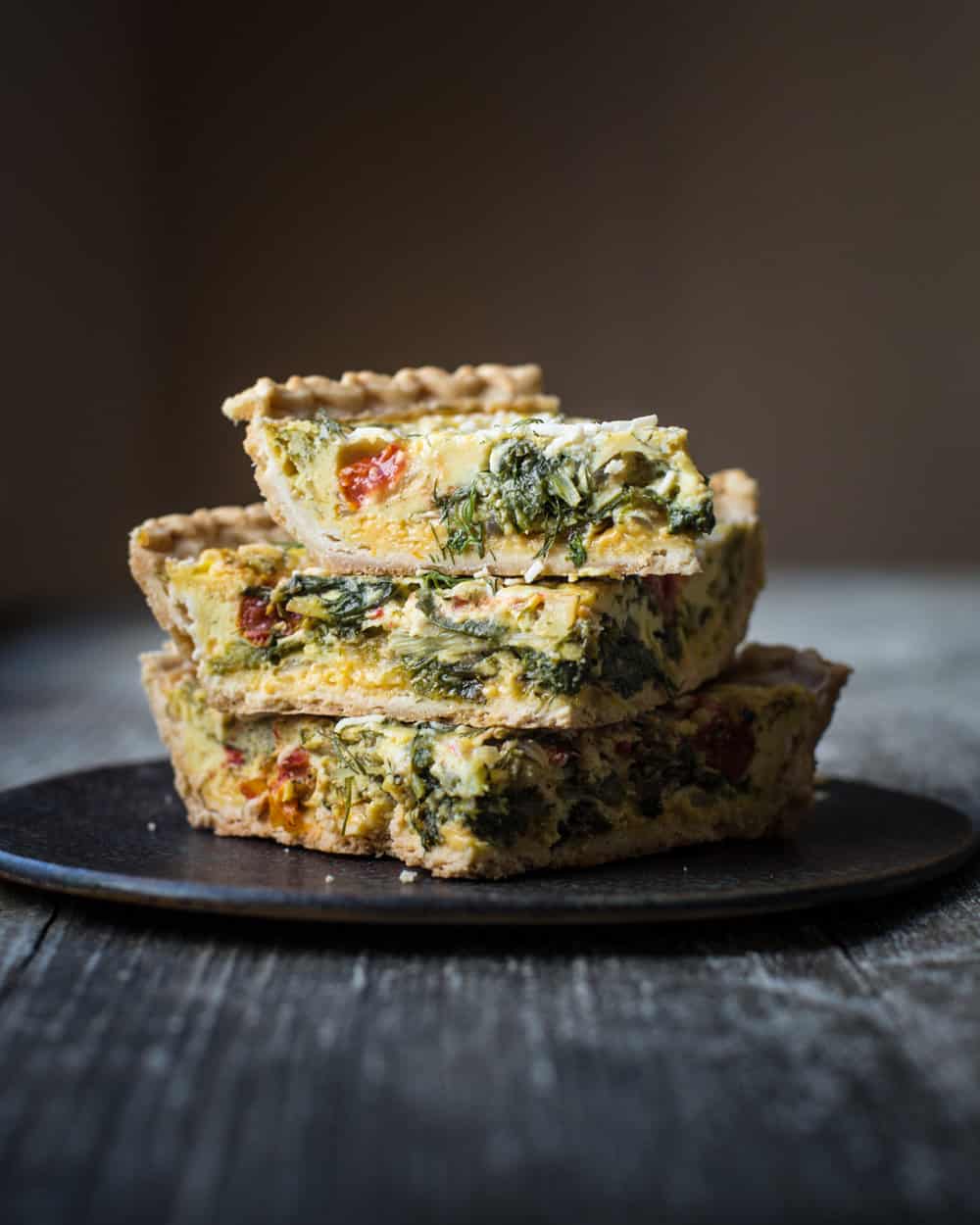 Easy Vegan Quiche 2 Ways