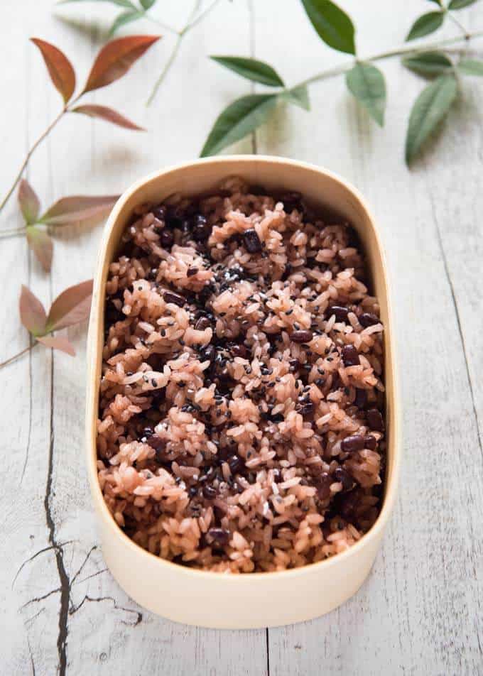 Rice with Azuki Beans