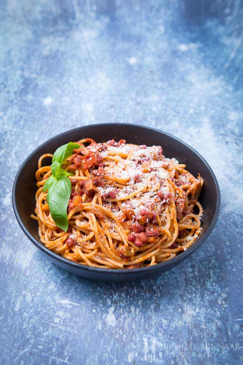 Vegan Spaghetti Bolognese