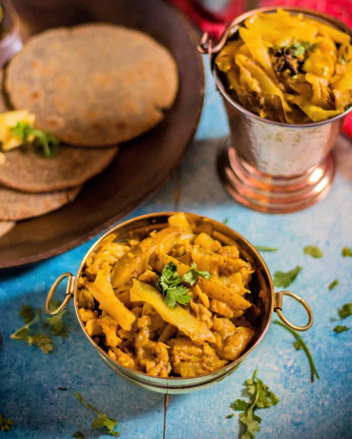 Aloo Patta Gobi Sabzi