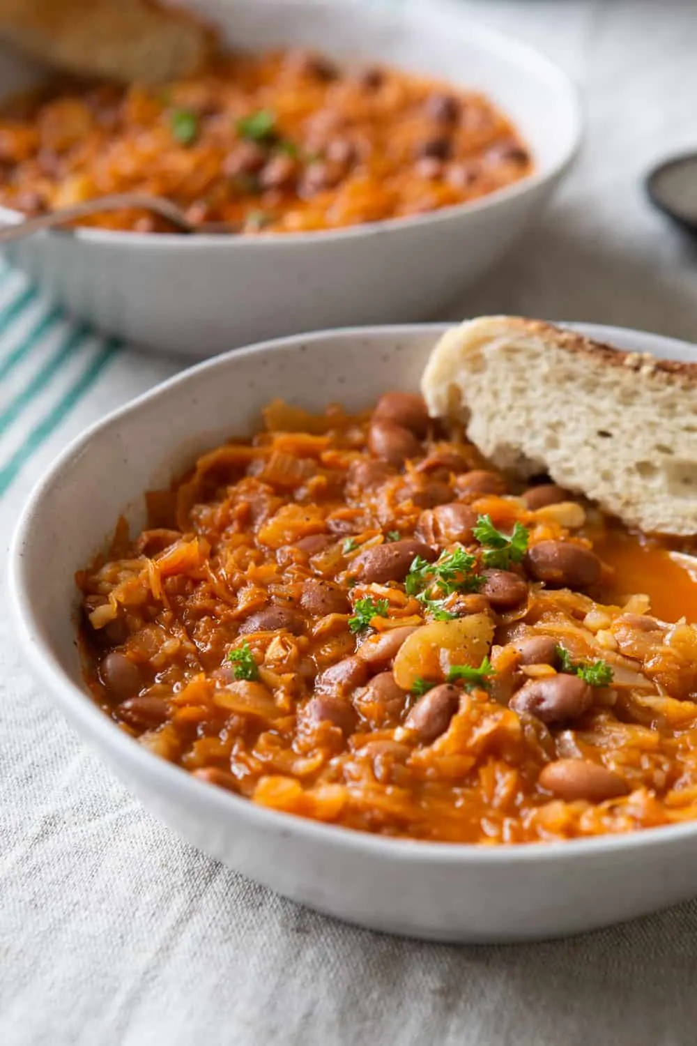 Sauerkraut and Bean Stew