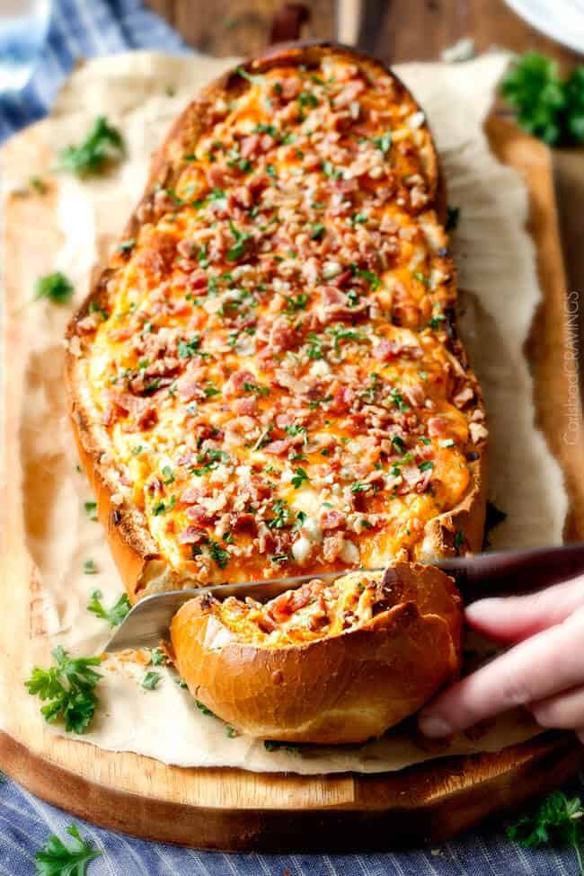 Baked Buffalo Chicken Dip