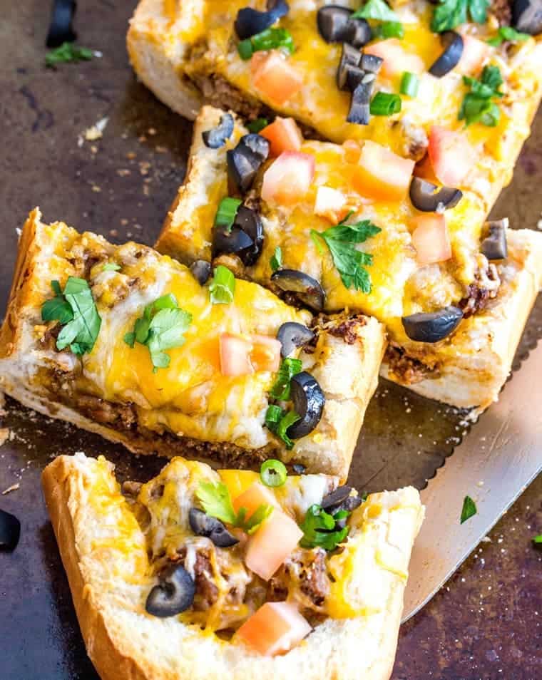 Taco Stuffed Bread