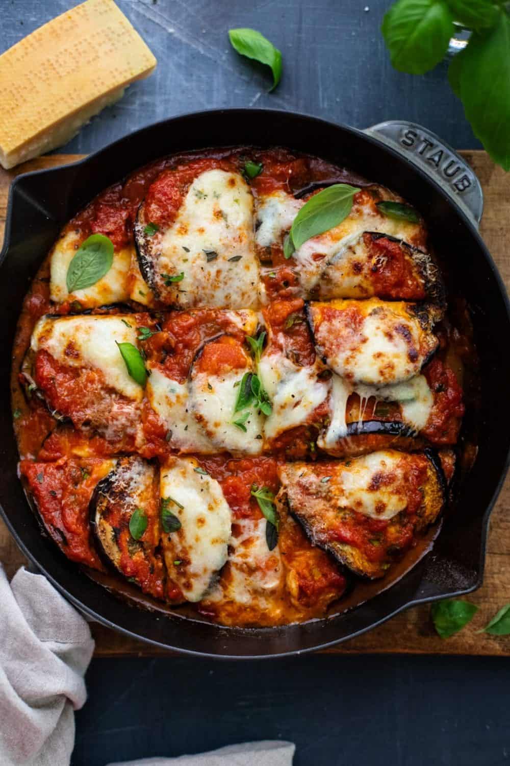 Roasted Eggplant and Zucchini Lasagna