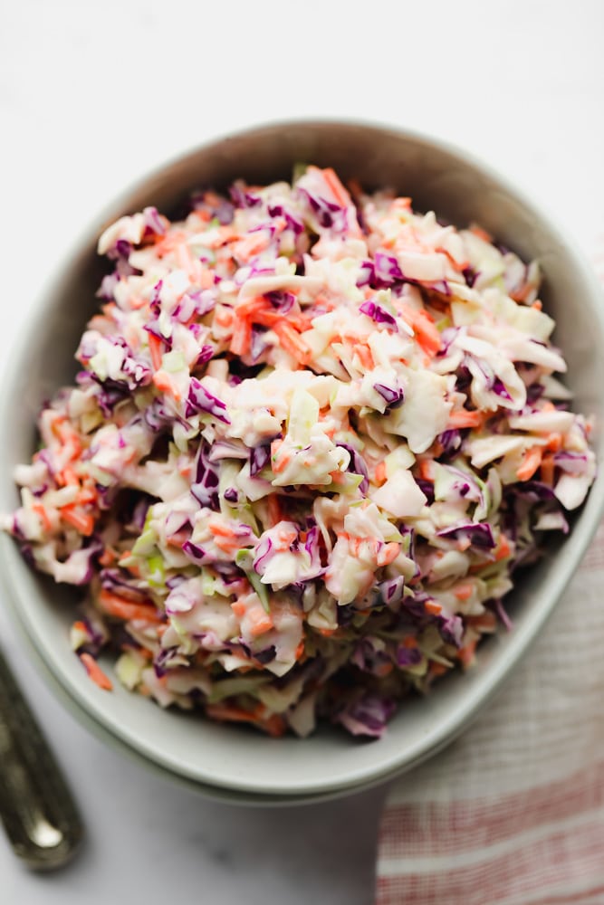 Classic Vegan Coleslaw