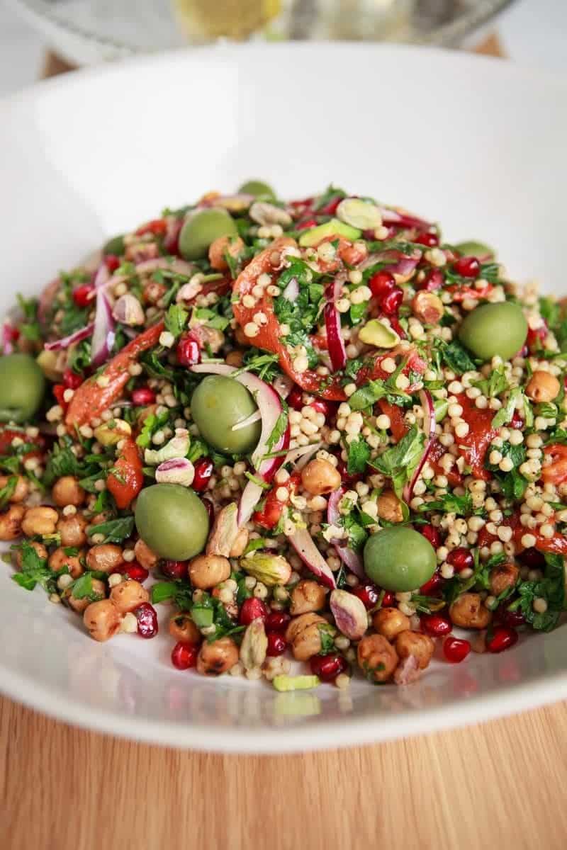 Chickpea Sorghum Salad