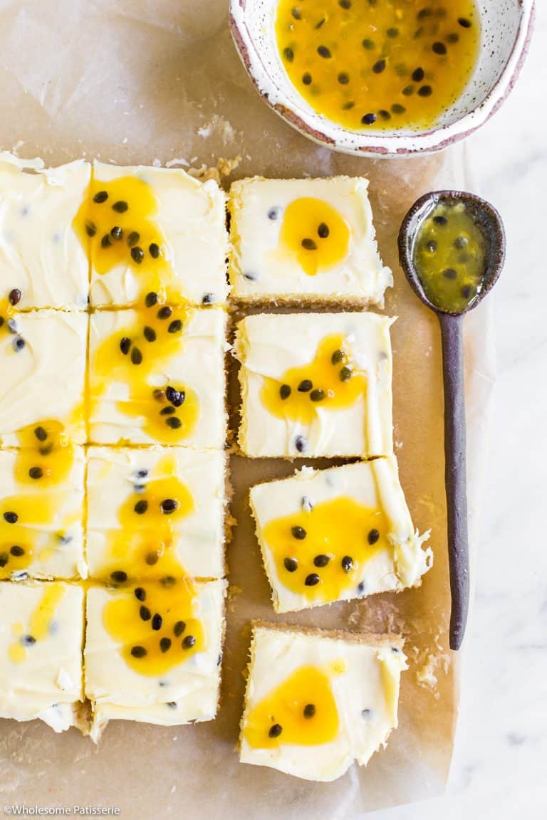 Passion Fruit Slice