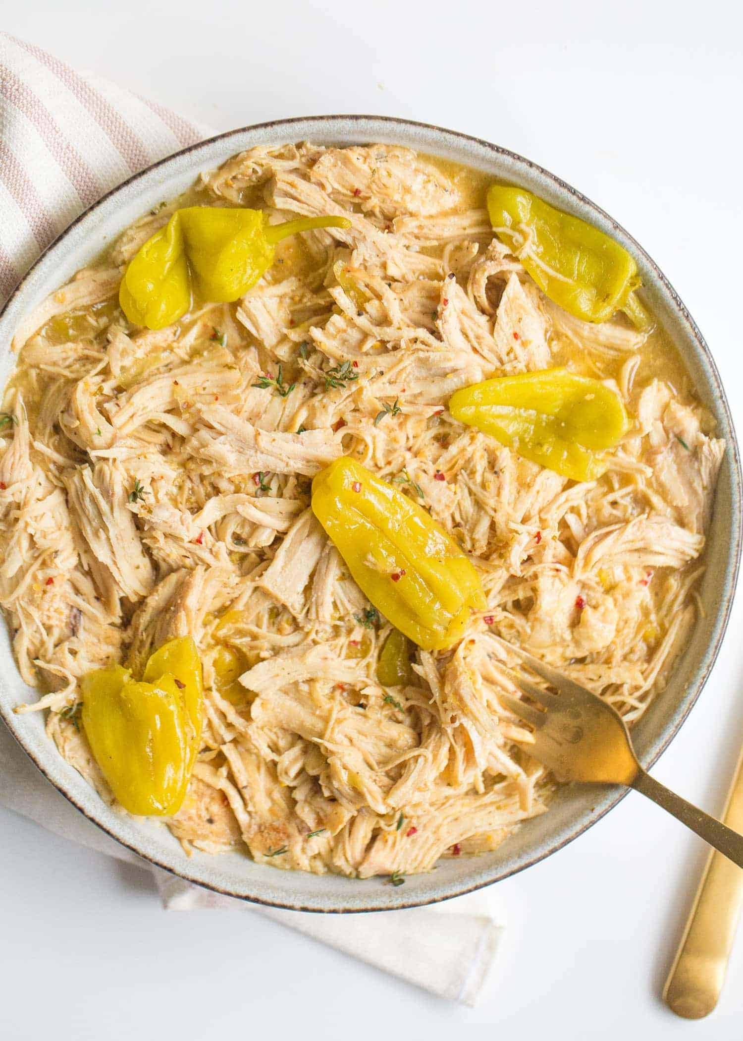 Instant Pot Pepperoncini Chicken