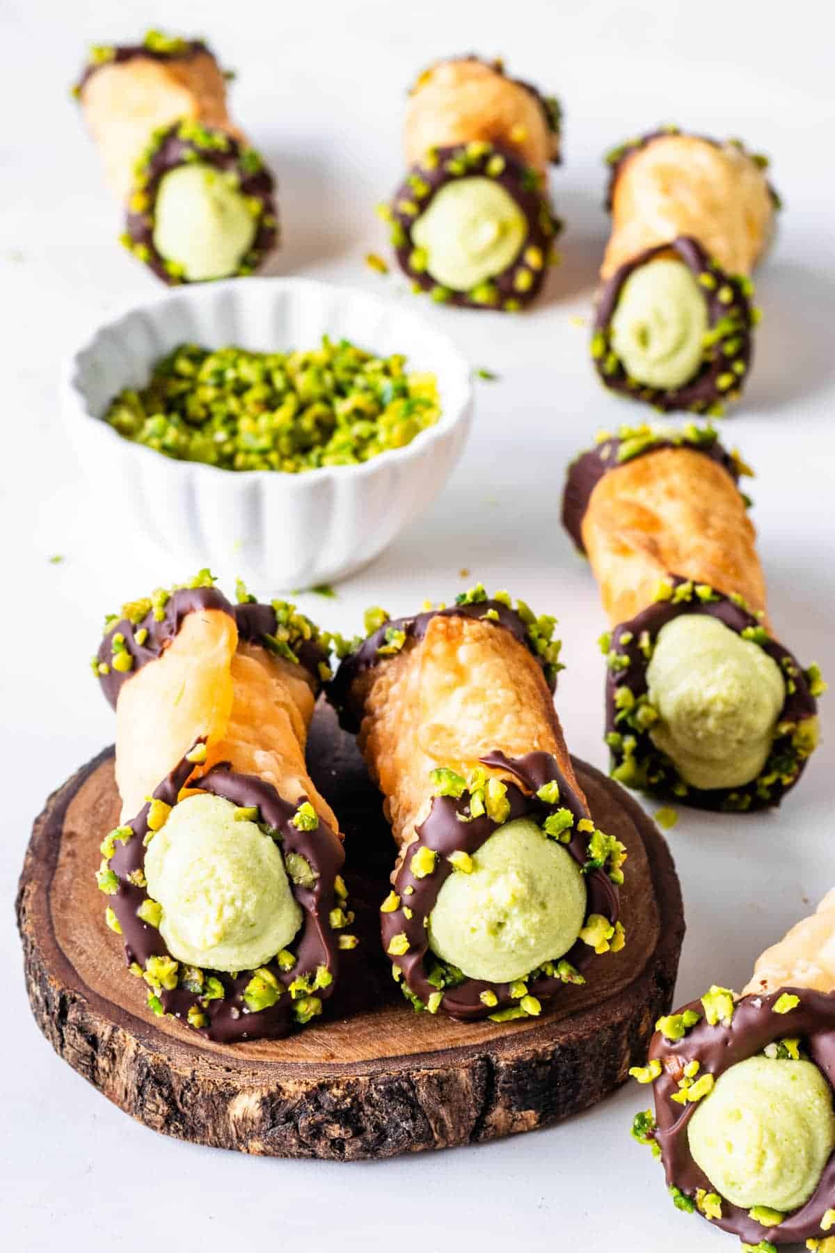 Pistachio Cannoli