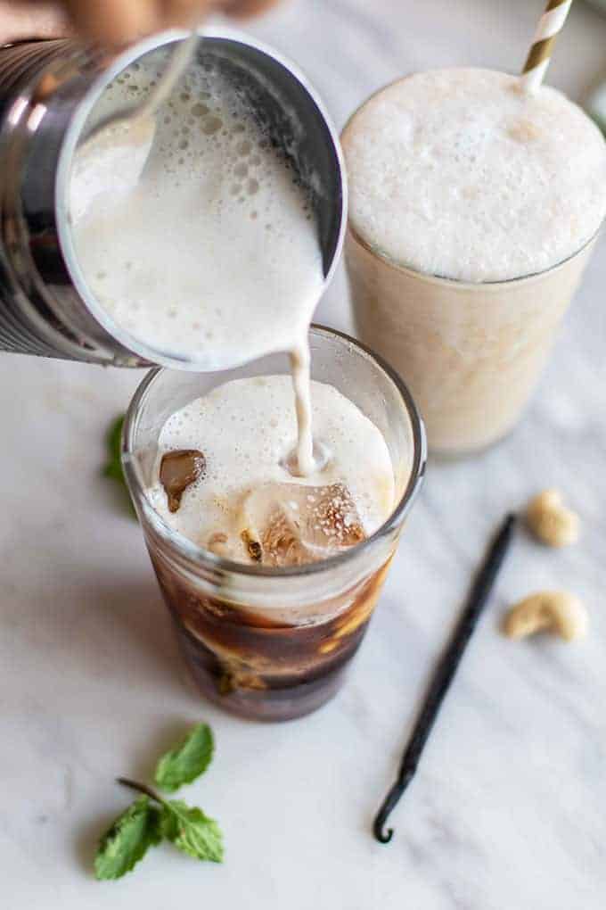 Vegan Vanilla Iced Coffee