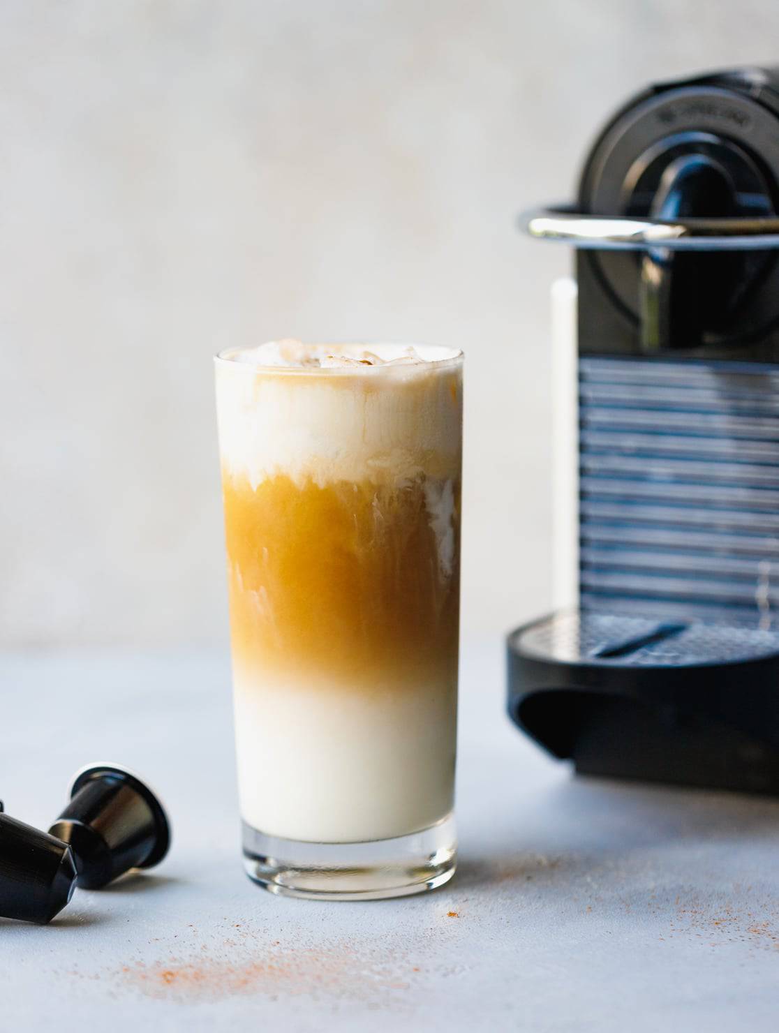 Iced Vanilla Coffee Latte