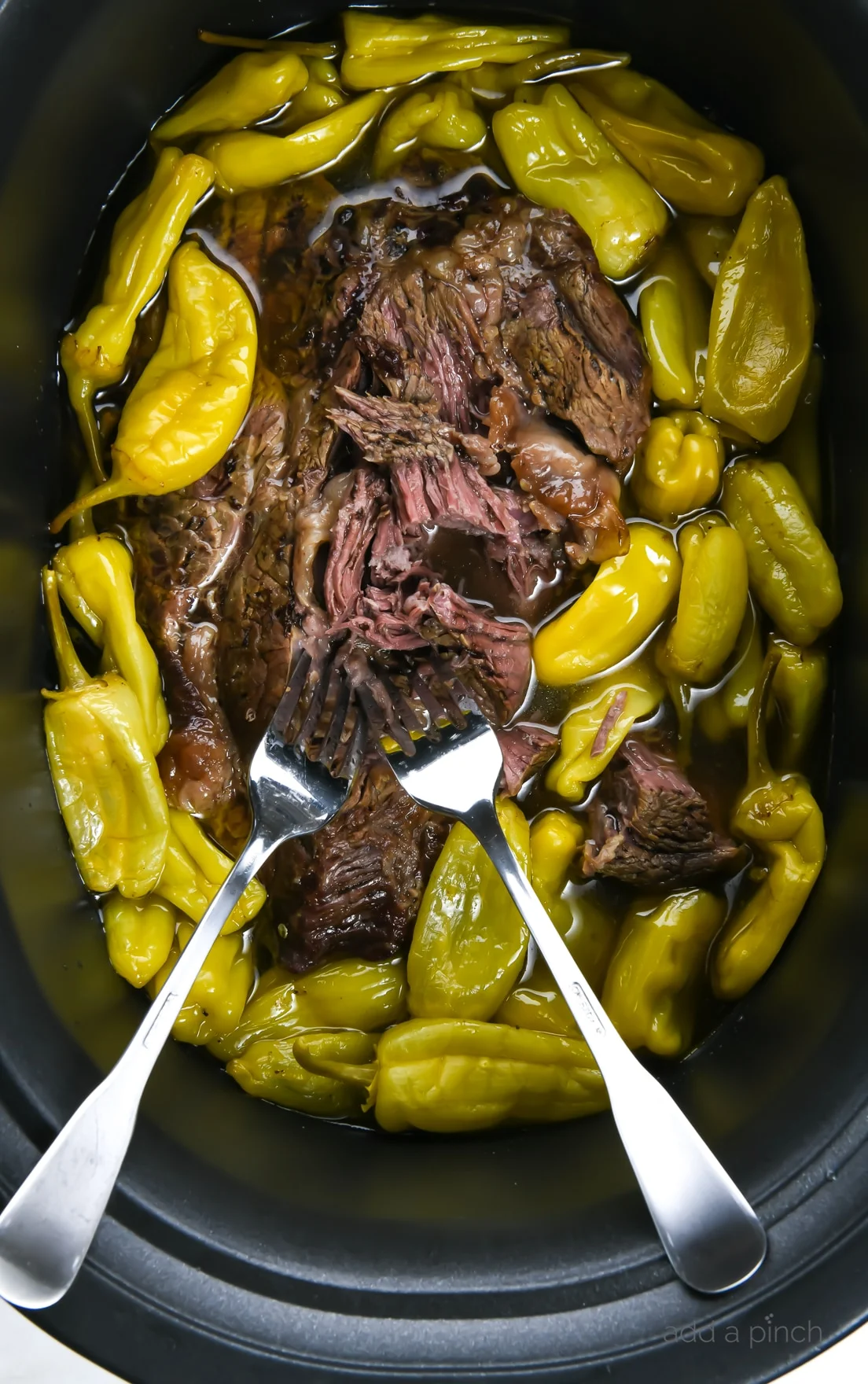 Slow Cooker Mississippi Roast